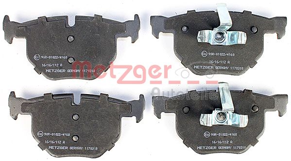 METZGER 1170318 Bremsbelagsatz, Scheibenbremse